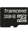 Transcend memory card Micro SDHC 32GB Class 10 + Adapter - nr 21