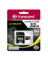 Transcend memory card Micro SDHC 32GB Class 10 + Adapter - nr 24