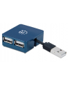 Manhattan Hub USB 2.0 4 porty Micro - nr 28