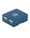 Manhattan Hub USB 2.0 4 porty Micro - nr 43