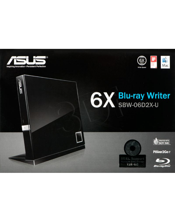 DVD-REC BLU-RAY ASUS SBW-06D2X-U USB BOX główny