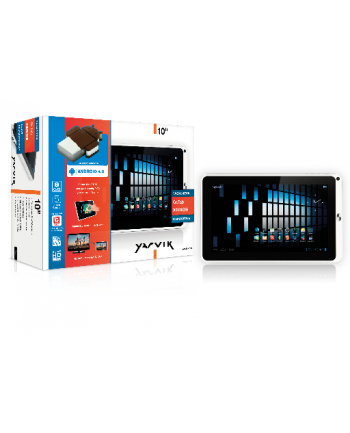 Yarvik Tablet GoTab Xerios 10'' WHITE pojemnościowy, Android 4.0, 1.2 GHz, 8GB