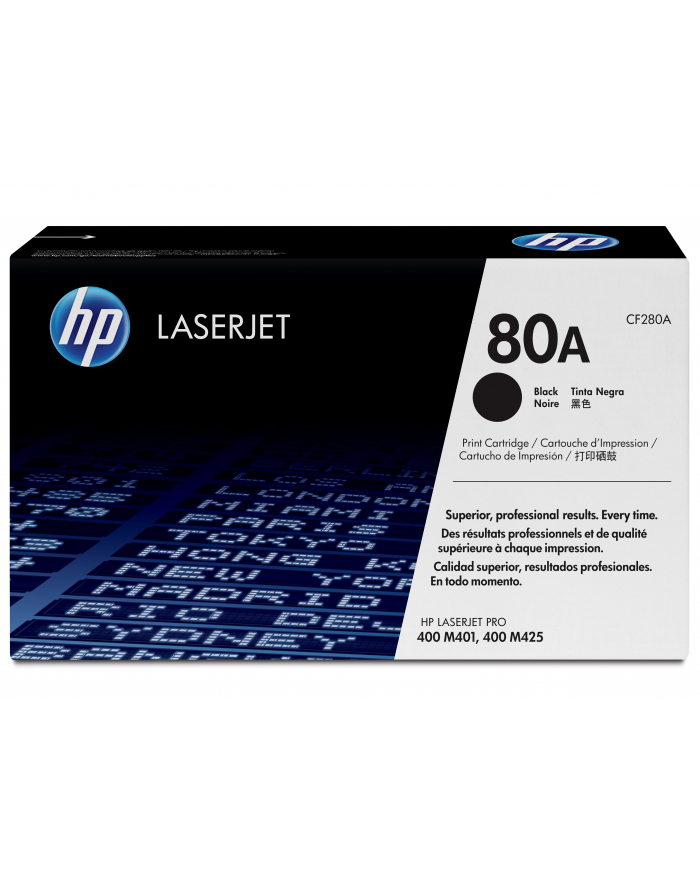 Toner HP black | 2700str | LJ Pro 400 M401/MFP M425 główny