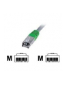 Patch cord kat.5e FTP, CU, AWG 26/7, szary, 1m Crossover - nr 4