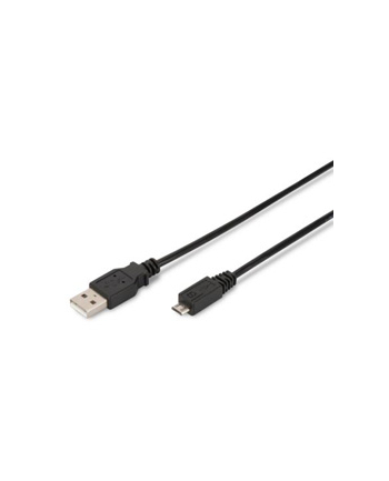 Kabel USB2.0 A/M - mikro B/M 1,8m