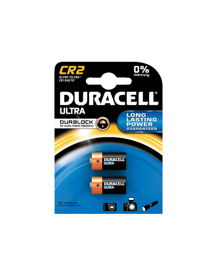 Bateria Litowa DURACELL CR2 Ultra M3(B2) fotograf. główny
