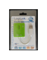 HUB USB 2.0 4-portowy 'Smile' - zielony - nr 1