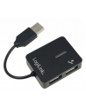 HUB USB 2.0 4-portowy 'Smile' - czarny              UA0139 - nr 10