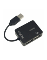 HUB USB 2.0 4-portowy 'Smile' - czarny              UA0139 - nr 2