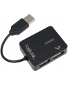 HUB USB 2.0 4-portowy 'Smile' - czarny              UA0139 - nr 9
