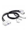 KVM Switch 2xK/V/M 2048x1536 2xUSB/VGA TK-217i - nr 1