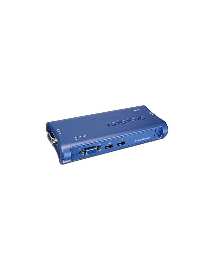 KVM Switch 4xK/V/M 2048x1536 4xVGA/USB Cables TK-407K główny