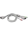KVM Switch 2xK/V/M 1920x1200 2xDVI/Audio/Mic/USB Cables TK-204UK - nr 23