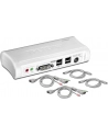 KVM Switch 2xK/V/M 1920x1200 2xDVI/Audio/Mic/USB Cables TK-204UK - nr 24