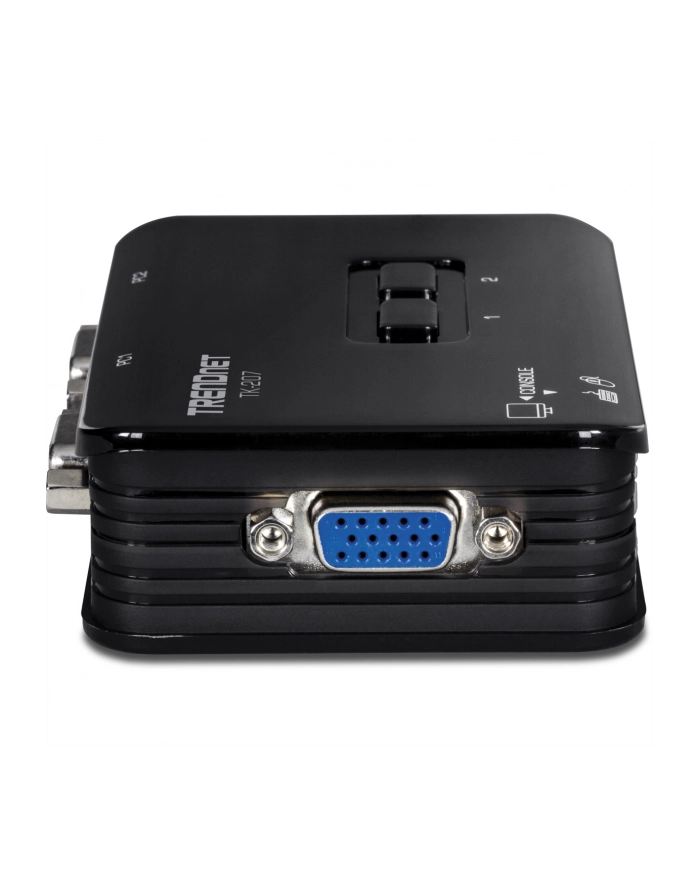 KVM Switch 2xK/V/M 2048x1536 USB 2xCables TK-207K główny