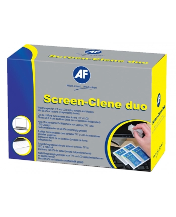 AF SCREEN CLENE DUO ściereczka nasaczona i sucha