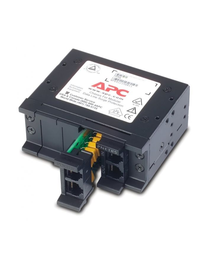 APC /1U Chassis 1U, 4 channels, for replaceable data line surge protection główny
