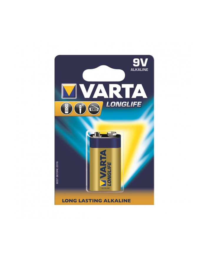 Baterie VARTA Longlife Extra 6LR61/PP3 9V 1szt główny