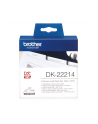 Etykiety Brother papierowe  DK-22214 12mm x 30.48m - nr 62