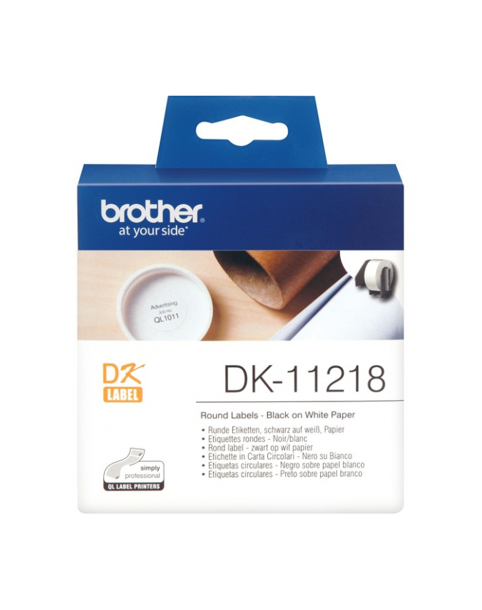 Etykiety Brother  DK11218   24mm x 24mm   1000 szt. główny