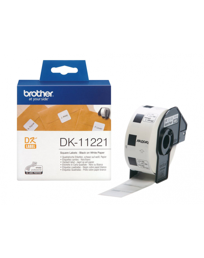 Etykiety Brother DK11221   23mm x 23mm x 1000 główny