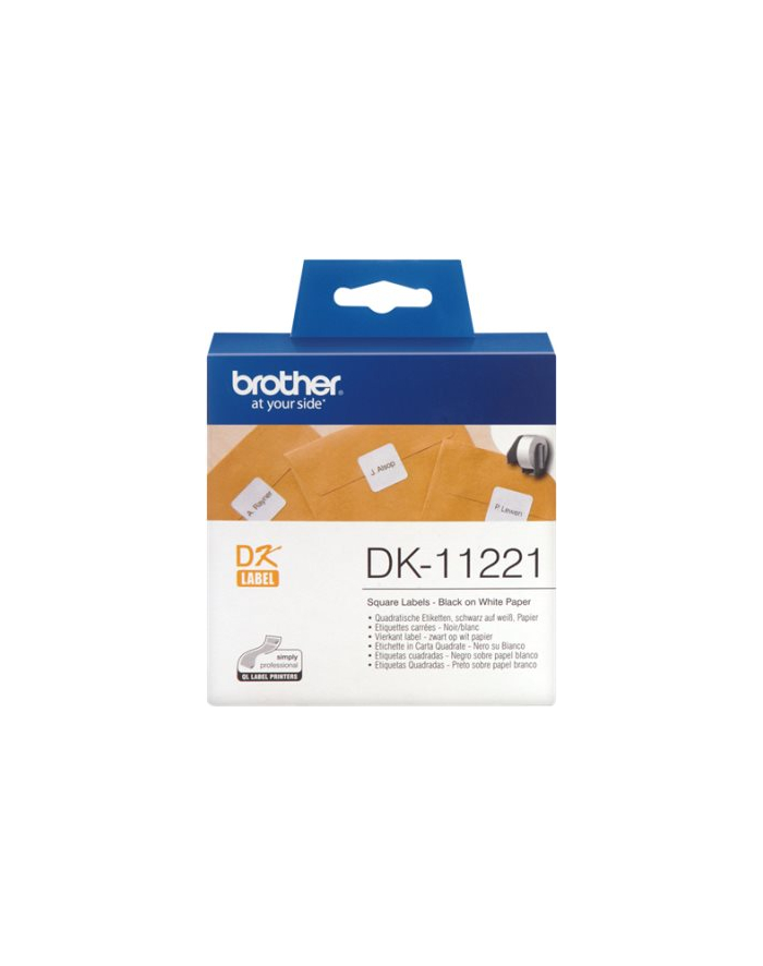 Etykiety Brother DK11221   23mm x 23mm x 1000 główny