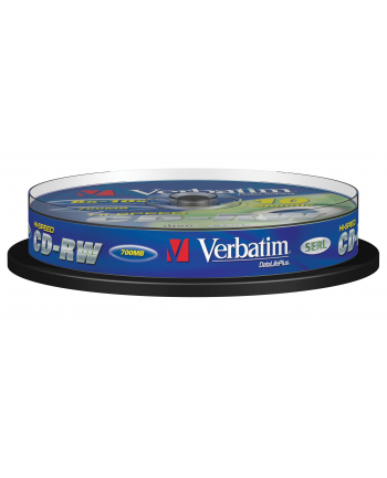 Płytki CD-R/W VERBATIM 8-12x SCR. RES CAKE10 43480