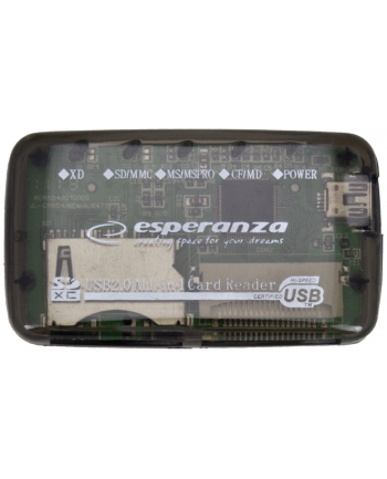 ESPERANZA Czytnik Kart All in One EA117 USB 2.0