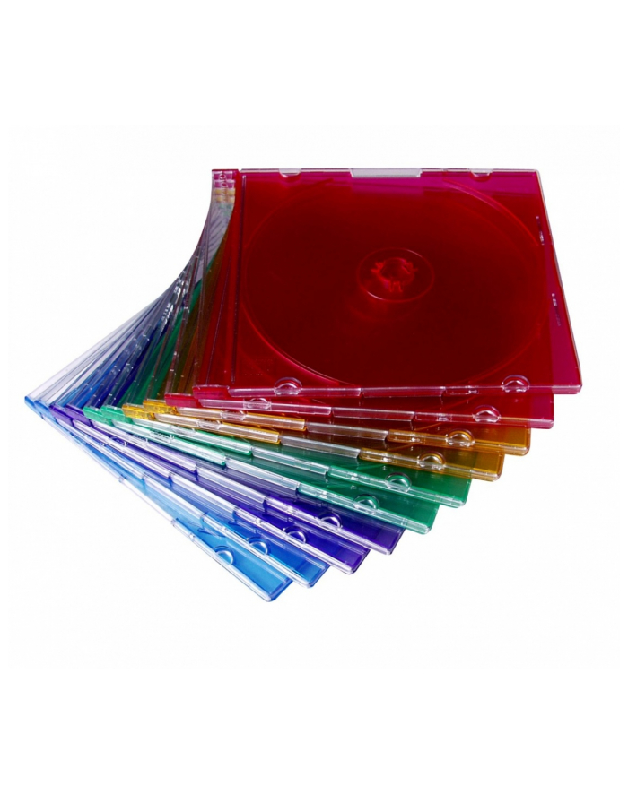 ESPERANZA Slim Box Kolor 5,2 mm na CD/DVD ( 10 szt. - Pakiet) główny