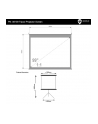 4World Ekran projekcyjny ze statywem 178x178 (1:1) biały mat - nr 9