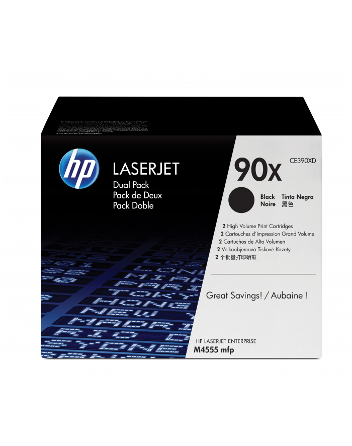 Toner HP czarny do CLJ HP 90 - Smart Printing Technology, CE390X<br>[CE390XD] główny