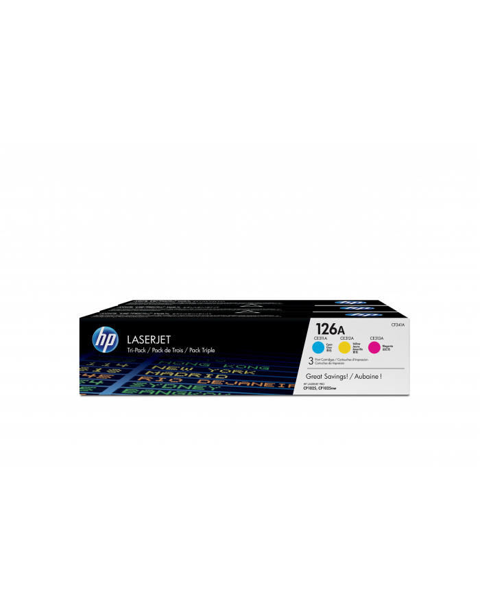 Toner HP cyjan do HP CLJ CP1025, CE311A<br>[CF341A] główny