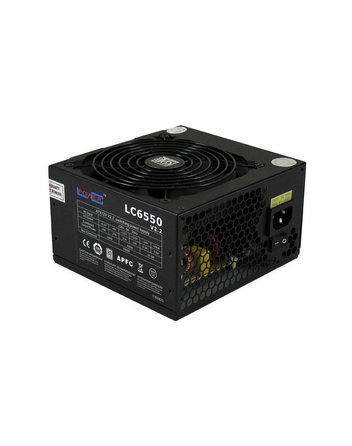 Zasilacz LC-POWER 550W LC6550 V2.2 120mm PCI-E(6+2) 80+ główny