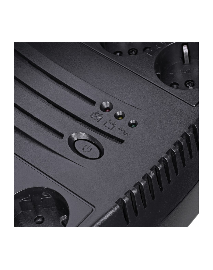 ZASILACZ-LISTWA UPS 750 SP Kolor Czarny (USB) gniazda: 3 GE przep. i 3GE bat 5min ORVALDI główny