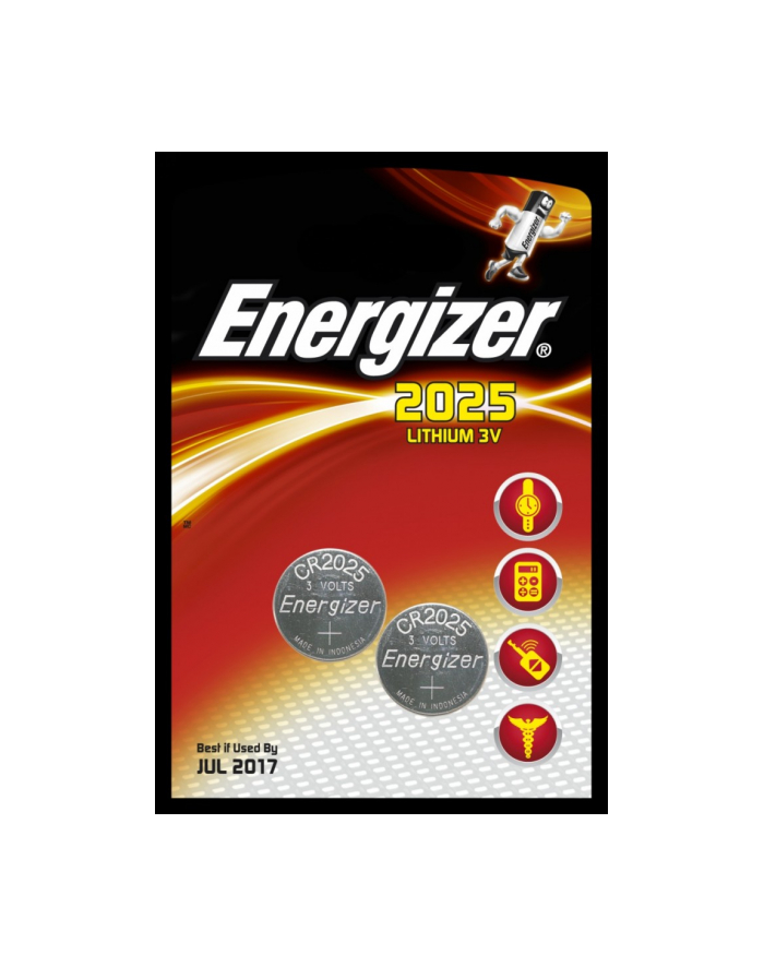 Bateria CR 2025 /2szt Energizer główny