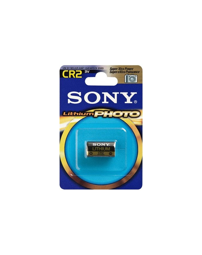 Bateria fotograficzna Sony Lithium Photo CR2, 750mAh, 3V główny