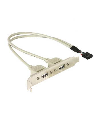 Gniazda USB 2 x 2.0 na śledziu
