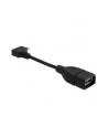 KABEL USB MICRO KĄTOWY 90”->USB AM(F) OTG 11CM DELOCK - nr 20