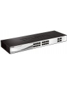 D-LINK DGS-1210-20, Gigabit Smart Switch with 16 10/100/1000Base-T ports and 4 Gigabit MiniGBIC (SFP) ports, 802.3x Flow Control, 802.3ad Link Aggregation, 802.1Q VLAN, 802.1p Priority Queues, Port mirroring,, Jumbo Frame support, 802.1D STP, ACL, LL - nr 33