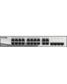 D-LINK DGS-1210-20, Gigabit Smart Switch with 16 10/100/1000Base-T ports and 4 Gigabit MiniGBIC (SFP) ports, 802.3x Flow Control, 802.3ad Link Aggregation, 802.1Q VLAN, 802.1p Priority Queues, Port mirroring,, Jumbo Frame support, 802.1D STP, ACL, LL - nr 67