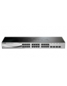 D-LINK DGS-1210-28, Gigabit Smart Switch with 24 10/100/1000Base-T ports and 4 Gigabit MiniGBIC (SFP) ports, 802.3x Flow Control, 802.3ad Link Aggregation, 802.1Q VLAN, 802.1p Priority Queues, Port mirroring, Jumbo Frame support, 802.1D STP, ACL, LLD - nr 5