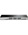 D-LINK DGS-1210-28, Gigabit Smart Switch with 24 10/100/1000Base-T ports and 4 Gigabit MiniGBIC (SFP) ports, 802.3x Flow Control, 802.3ad Link Aggregation, 802.1Q VLAN, 802.1p Priority Queues, Port mirroring, Jumbo Frame support, 802.1D STP, ACL, LLD - nr 66