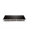 D-LINK DGS-1210-52, Gigabit Smart Switch with 48 10/100/1000Base-T ports and 4 Gigabit MiniGBIC (SFP) ports, 802.3x Flow Control, 802.3ad Link Aggregation, 802.1Q VLAN, 802.1p Priority Queues, Port mirroring, Jumbo Frame support, 802.1D STP, ACL, LLD - nr 8