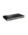 D-LINK DGS-1210-52, Gigabit Smart Switch with 48 10/100/1000Base-T ports and 4 Gigabit MiniGBIC (SFP) ports, 802.3x Flow Control, 802.3ad Link Aggregation, 802.1Q VLAN, 802.1p Priority Queues, Port mirroring, Jumbo Frame support, 802.1D STP, ACL, LLD - nr 9