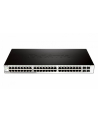 D-LINK DGS-1210-52, Gigabit Smart Switch with 48 10/100/1000Base-T ports and 4 Gigabit MiniGBIC (SFP) ports, 802.3x Flow Control, 802.3ad Link Aggregation, 802.1Q VLAN, 802.1p Priority Queues, Port mirroring, Jumbo Frame support, 802.1D STP, ACL, LLD - nr 1