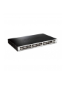 D-LINK DGS-1210-52, Gigabit Smart Switch with 48 10/100/1000Base-T ports and 4 Gigabit MiniGBIC (SFP) ports, 802.3x Flow Control, 802.3ad Link Aggregation, 802.1Q VLAN, 802.1p Priority Queues, Port mirroring, Jumbo Frame support, 802.1D STP, ACL, LLD - nr 30