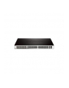 D-LINK DGS-1210-52, Gigabit Smart Switch with 48 10/100/1000Base-T ports and 4 Gigabit MiniGBIC (SFP) ports, 802.3x Flow Control, 802.3ad Link Aggregation, 802.1Q VLAN, 802.1p Priority Queues, Port mirroring, Jumbo Frame support, 802.1D STP, ACL, LLD - nr 32