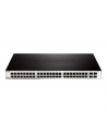 D-LINK DGS-1210-52, Gigabit Smart Switch with 48 10/100/1000Base-T ports and 4 Gigabit MiniGBIC (SFP) ports, 802.3x Flow Control, 802.3ad Link Aggregation, 802.1Q VLAN, 802.1p Priority Queues, Port mirroring, Jumbo Frame support, 802.1D STP, ACL, LLD - nr 40
