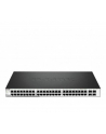 D-LINK DGS-1210-52, Gigabit Smart Switch with 48 10/100/1000Base-T ports and 4 Gigabit MiniGBIC (SFP) ports, 802.3x Flow Control, 802.3ad Link Aggregation, 802.1Q VLAN, 802.1p Priority Queues, Port mirroring, Jumbo Frame support, 802.1D STP, ACL, LLD - nr 51