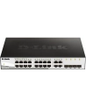 D-LINK DGS-1210-20, Gigabit Smart Switch with 16 10/100/1000Base-T ports and 4 Gigabit MiniGBIC (SFP) ports, 802.3x Flow Control, 802.3ad Link Aggregation, 802.1Q VLAN, 802.1p Priority Queues, Port mirroring,, Jumbo Frame support, 802.1D STP, ACL, LL - nr 41